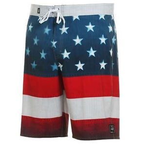 💙VANS ERA BOARDSHORT STRIPES STAR SWIM SHORTS NEW